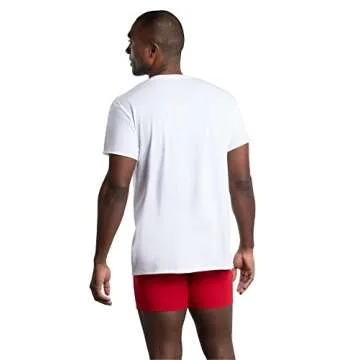 Fruit of the Loom Men's Moisture Wicking Crew T-Shirts - 8 Pack