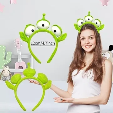 Reizmet Alien Monster Headband for Halloween and Parties