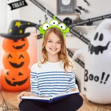Reizmet Alien Monster Headband for Halloween and Parties