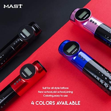 MAST Archer Tattoo Machine Wireless with LCD Screen and Battery