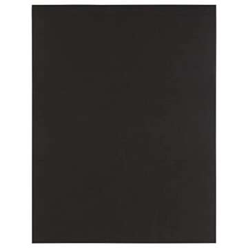 JAM PAPER Large Address Labels - 120 Count - Black