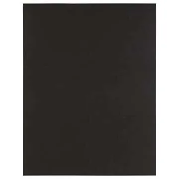 JAM PAPER Large Address Labels - 120 Count - Black