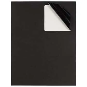 JAM PAPER Large Address Labels - 120 Count - Black