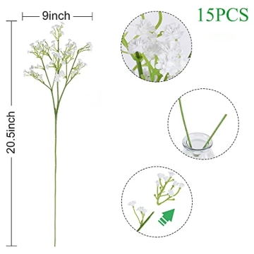 Artificial Baby's Breath Flowers for Events & Decor