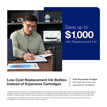 Epson EcoTank ET-4850 Wireless All-in-One Printer