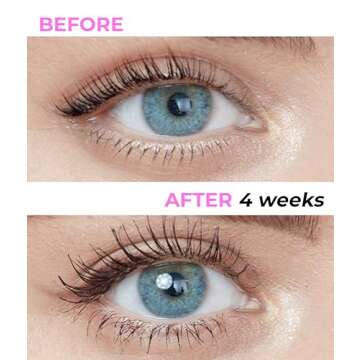 Stacy Lash Growth Serum (0.17fl.oz / 5ml) | Eyebrow & Eyelash Enhancing Serum for Natural Lashes & B...
