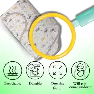 Miracle Blanket Swaddle Wrap for Babies - Sleep Solution