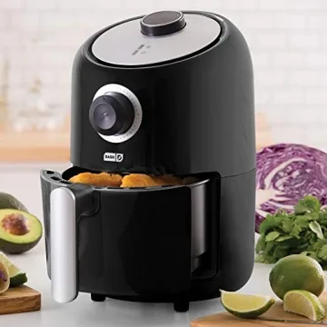 Compact DASH Air Fryer with Non-Stick Fry Basket