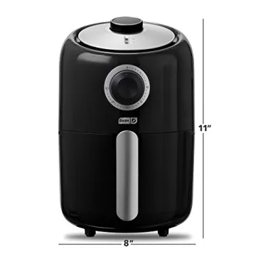 Compact DASH Air Fryer with Non-Stick Fry Basket