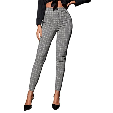 SweatyRocks High Waist Skinny Leggings for Women - Stylish, Comfortable and Flexible