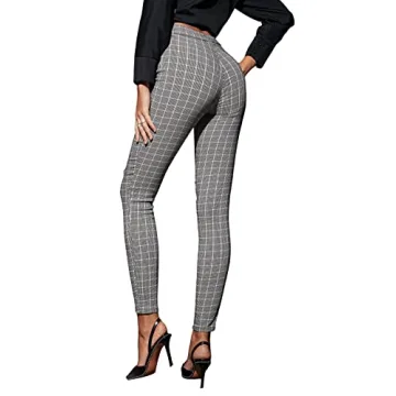 SweatyRocks Women's High Waist Stretchy Leggings Stylish