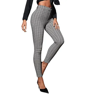 SweatyRocks Women's High Waist Stretchy Leggings Stylish