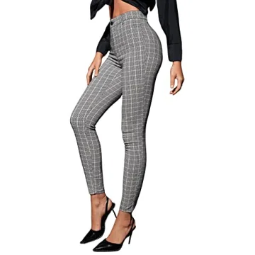 SweatyRocks Women's High Waist Stretchy Leggings Stylish