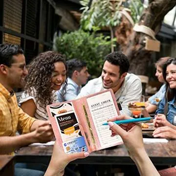 Stylish ACdream Server Book for Waitresses in Glitter Rose