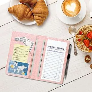 Stylish ACdream Server Book for Waitresses in Glitter Rose