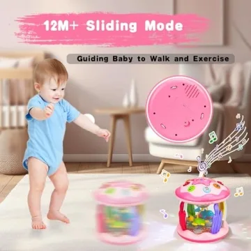 Aboosam Musical Light Up Baby Toy for Girls | Age 6-18 Months