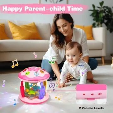 Aboosam Musical Light Up Baby Toy for Girls | Age 6-18 Months