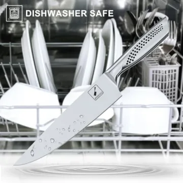 imarku 16PCS Kitchen Knife Set with Block