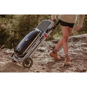 Weber Traveler Portable Gas Grill Black Outdoor Cooking