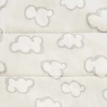 Love to Dream Sleep Bag, Super Soft Temp Regulating Sleeping Sack, 2.5TOG, a Warm Wearable Blanket eliminating The Need for Loose Blankets (Gray Daydream, 6-18 Months)