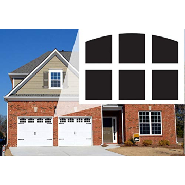 Garage Door Window Magnets by Jones Mountain Decorative Faux Magnetic Window Decals Made in The USA ...