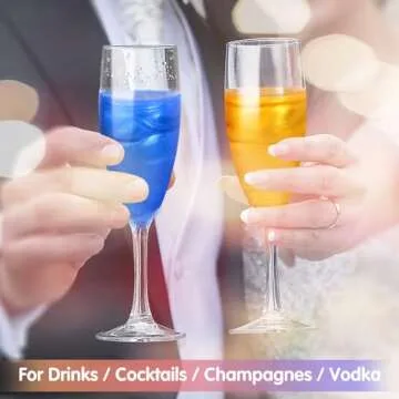 CRPTHE 6 Colors Luster Dust Edible Set, Edible Glitter for Cocktails, Food Grade Glitter Shimmer Sprinkle Powder for Drinks, Baking, Beverages, Cakes, Strawberries, Cookies, Fondant, Vegan(5g/Bottle)