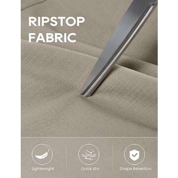 CRZ YOGA Athletic High Waisted Joggers for Women 27.5" - Lightweight Workout Travel Casual Outdoor Hiking Pants with Pockets Cliff Ash Small