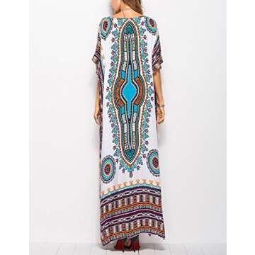 Buauty Beach-Cover-Up-Women Summer Caftan Dresses Plus Size