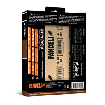 Fandeli Multi-Purpose Sandpaper 220 Grit 25 Sheets