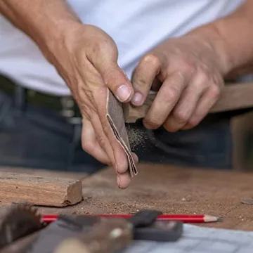 Fandeli Multi-Purpose Sandpaper 220 Grit 25 Sheets