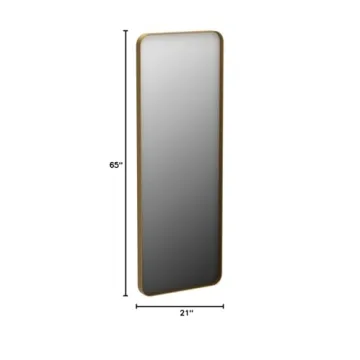 Upland Oaks Gold Full-Length Mirror for Stylish Decor