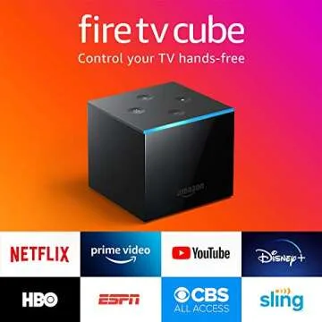 Refurbished Fire TV Cube with 4K Streaming & Alexa