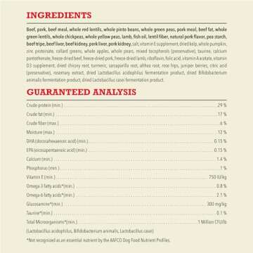 ACANA Grain Free Dry Dog Food, Red Meat Recipe 25lb