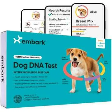 Embark Dog DNA Test: Health & Breed Identification Kit