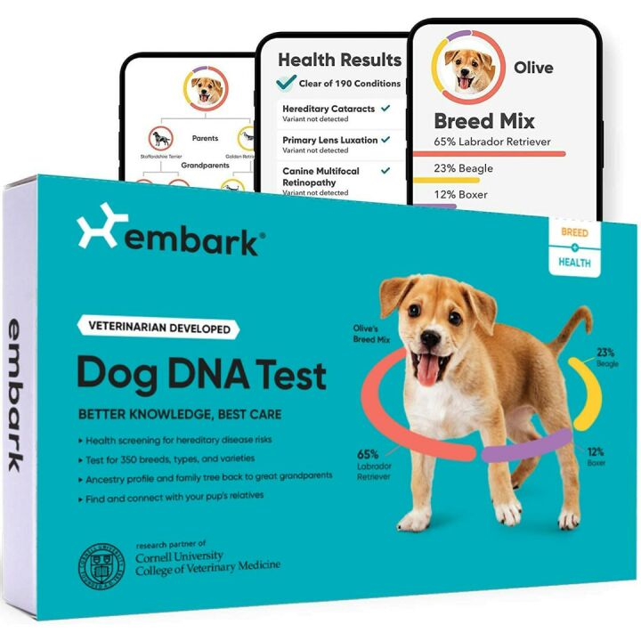 Embark Dog DNA Test for Breed & Health Screening