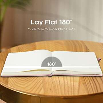 Journal Notebook For Writing,320 Pages Lined Hardcover Leather Journals For Women Men,Notebooks College Ruled For Work Organization,Note Taking (7.1" X 10")-Rose Gold