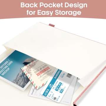 Journal Notebook For Writing,320 Pages Lined Hardcover Leather Journals For Women Men,Notebooks College Ruled For Work Organization,Note Taking (7.1" X 10")-Rose Gold