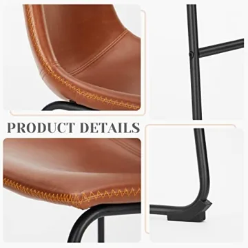 Sweetcrispy Bar Stools Set of 2 for Home and Cafes
