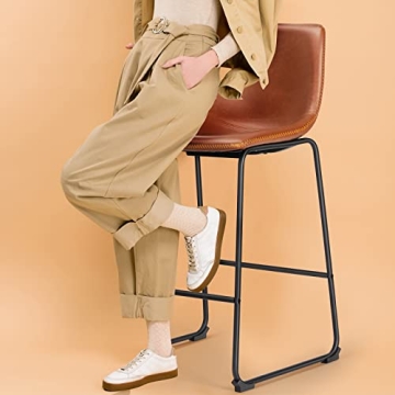 Sweetcrispy Bar Stools Set of 2 for Home and Cafes