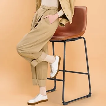 Sweetcrispy Bar Stools Set of 2 for Home and Cafes