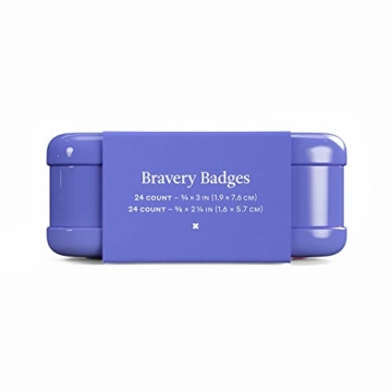 Welly Bandages | Flexible Fabric Bravery Badges 48 Count | Fun Dog Patterns
