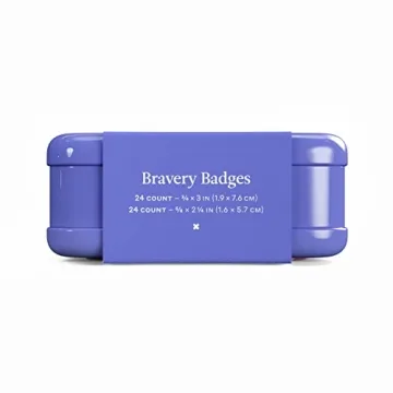 Welly Bandages | Flexible Fabric Bravery Badges 48 Count | Fun Dog Patterns