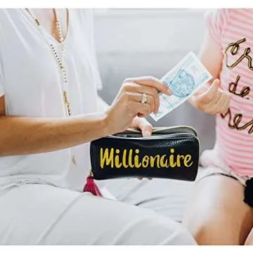 Waynoda 810-Piece Glitter Letter Stickers for DIY