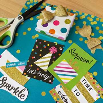 Confetti Scrapbook Project Paper Pad 12" x 12" - Versatile Designs