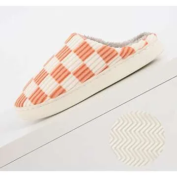 Comfortable FUHUAQI Checkerboard Slippers for All