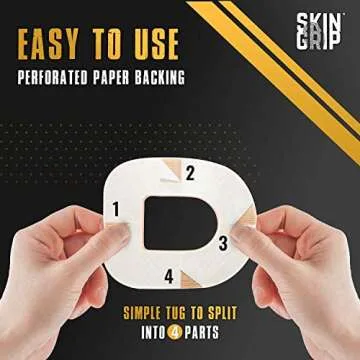 Skin Grip CGM Patches for Insulet Omnipod (20-Pack), Waterproof & Sweatproof for 3 Days, Pre-Cut Adhesive Tape, Continuous Glucose Monitor Protection(Tan)