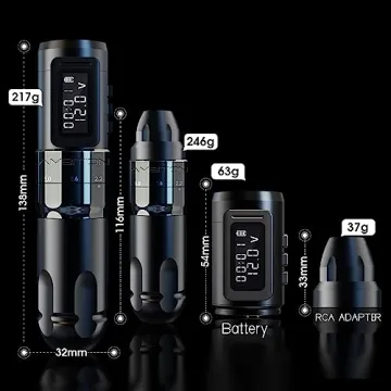 Affordable Ambition MARS-U Wireless Tattoo Machine