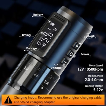 Affordable Ambition MARS-U Wireless Tattoo Machine