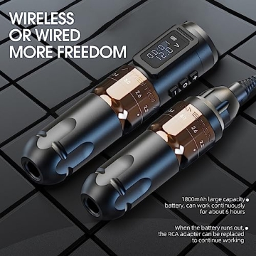 Affordable Ambition MARS-U Wireless Tattoo Machine