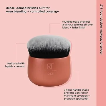 Real Techniques Foundation Makeup Blender Kabuki Brush 1 Count